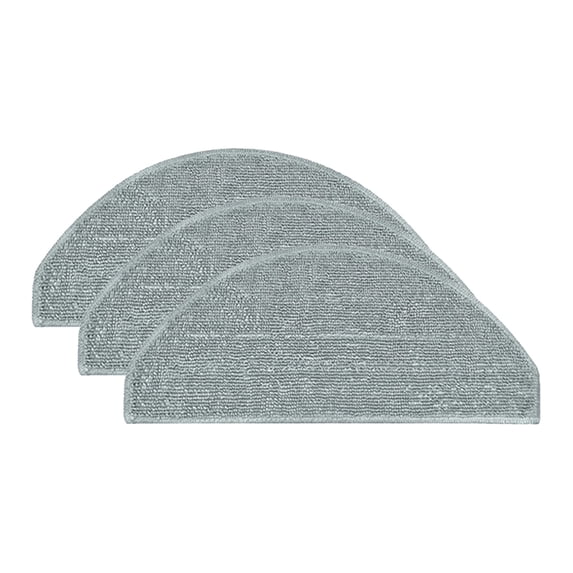 Werulen Robot Vacuum Mop Pads, Washable Reusable Microfiber Replacement Pads, Compatible with Roomba Braava Jet M6, Easy to Clean Floor Mopping Cloths, 5-Pack