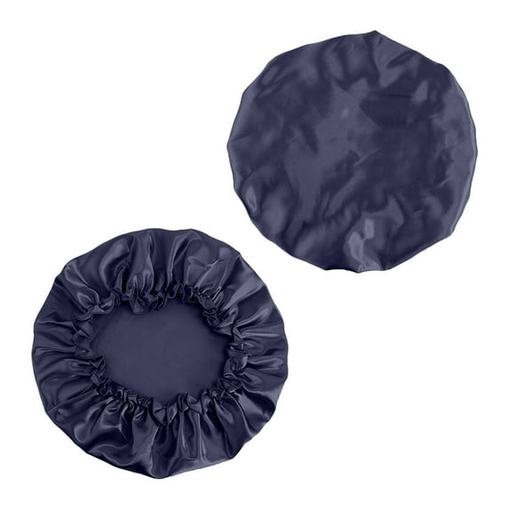 Werulen Satin Sleep Cap For Women, Reusable Hair Protection Night Bonnet, Thickened Lace Chemotherapy Cap, Elastic Shower Cap For Bathroom And Kitchen, Dry Hair Bonnet For Black Women