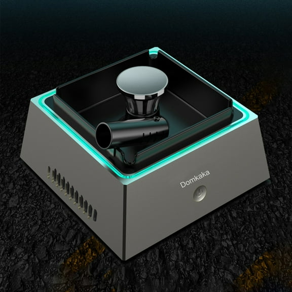 Werulen Small Home Appliances s Multifunctional Ashtray , USB Rechargeable Ashtray For Indoor Outdoor Home Office Car