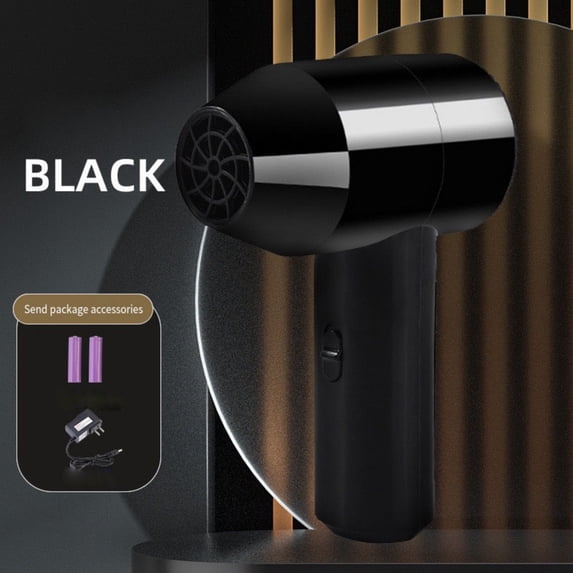 Werulen Wireless Hair Dryer Quiet Portable USB Rechargeable Hair Dryer For Art Study Artists, Cordless Hair Dryer For Drying Art Projects, Battery Powered Hair Dryer For Classroom Outdoor Use