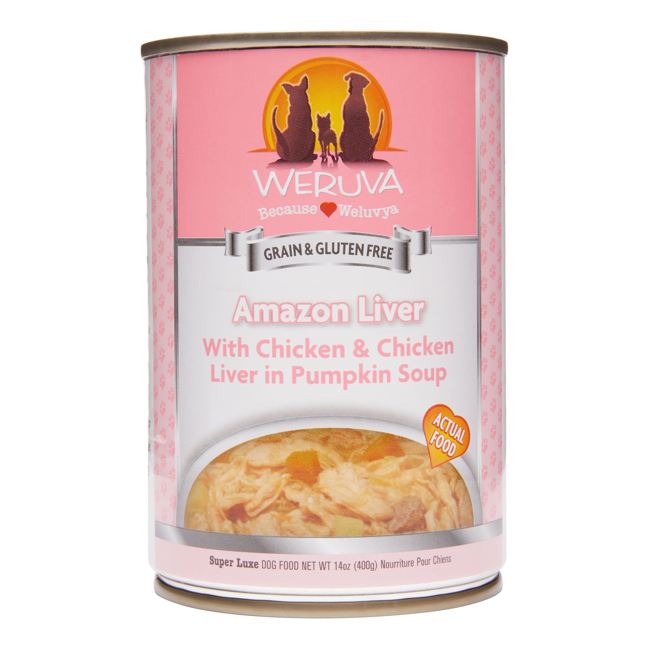 Weruva Human Style GrainFree Amazon Liver with Chicken & Chicken Liver