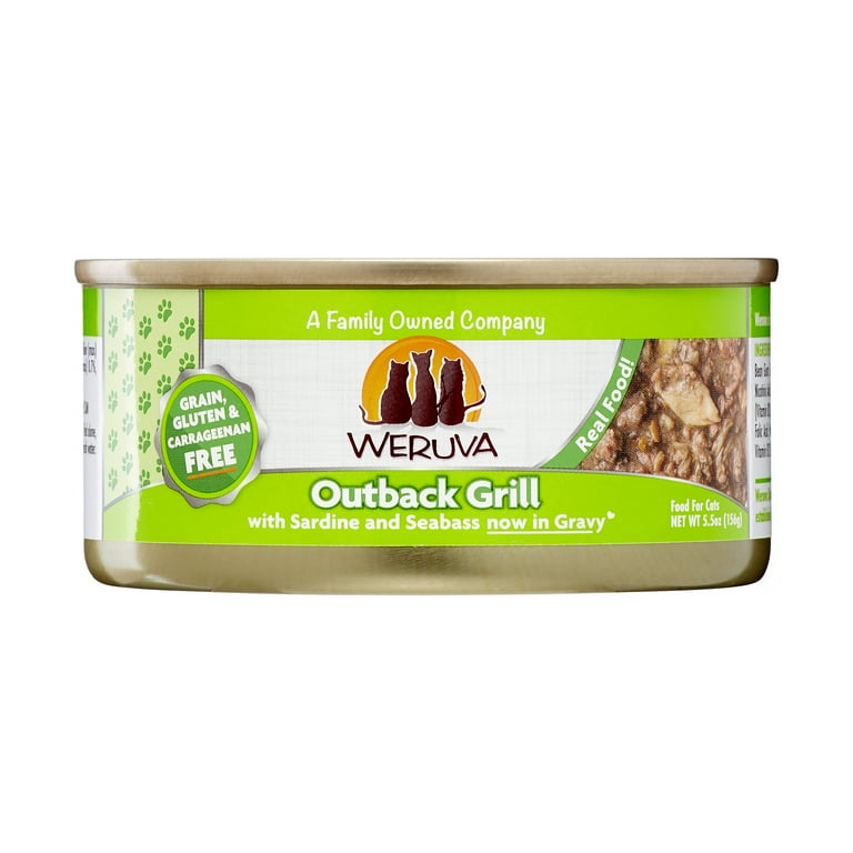 Weruva Outback Grill With Trevally and Barramundi Canned Cat Food Weruva Outback Grill With Trevally and Barramundi Canned Cat Food