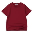 thumbnail image 1 of Weryoung Boys Girls Colorful T-Shirt Letter Embroidery Short Sleeve Round Neck Spring Autumn Clothes Baby Leisure Tshirts,,4-5 Years, 1 of 3