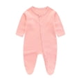 thumbnail image 1 of Weryoung Girls Baby Boys Print Romper Jumpsuit Kids Trendy Onesie,Light Pink,6-9 Months, 1 of 2