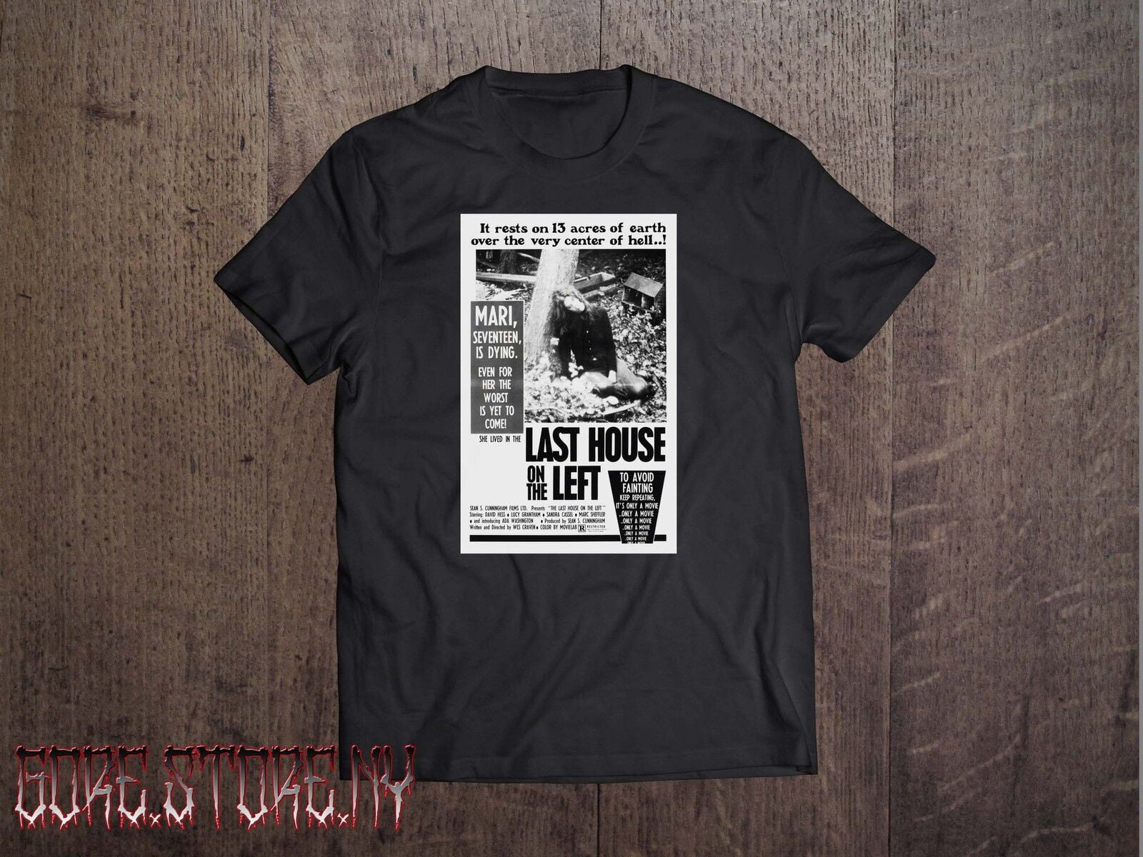 Wes Craven's Last House on the Left" (ALT) Movie Shirt"