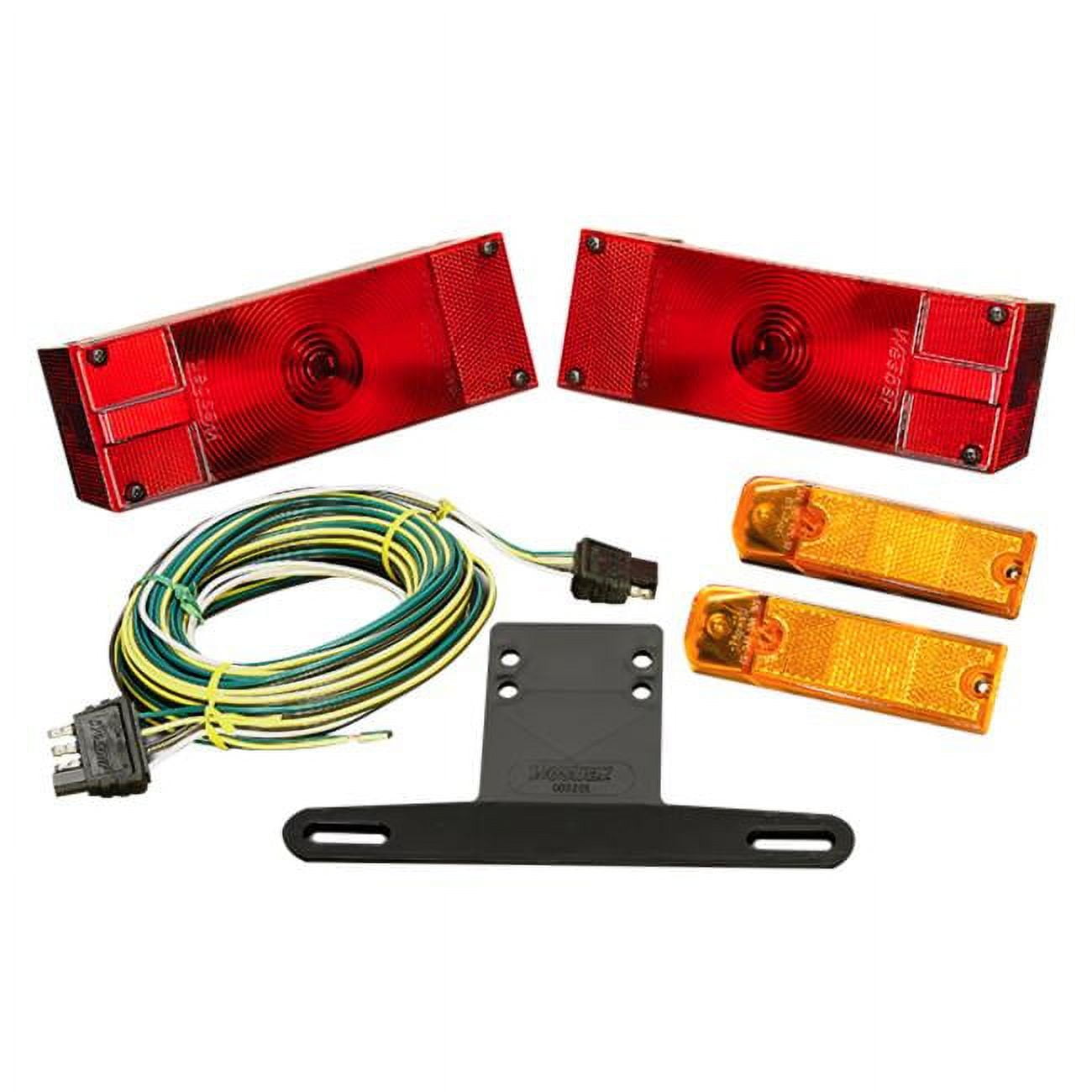 Wesbar 007539 Trailer Light Kit With 25 Ft. Harness Waterproof Over 80