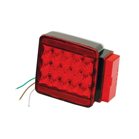 Wesbar 273058 LED Submersible Trailer Taillights Rear Brake Lights