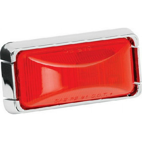 Wesbar Boat/Utility Trailer Clearance Red Side Marker Clearance/Marker Light