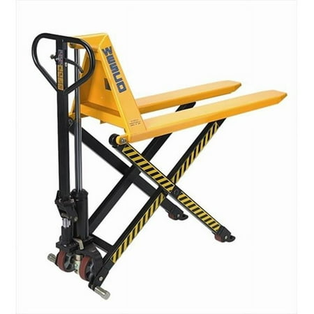 Wesco Manual High Lift Pallet Truck 22.5in.W x 48.25in.H x 62.5in.D