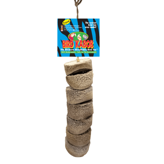 Bird Kabob® Original - The Ultimate Shreddable Bird Toy™