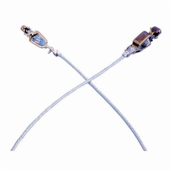 Wesco Bond/Ground Wire,Clip,Heavy Duty,3 ft. 272033