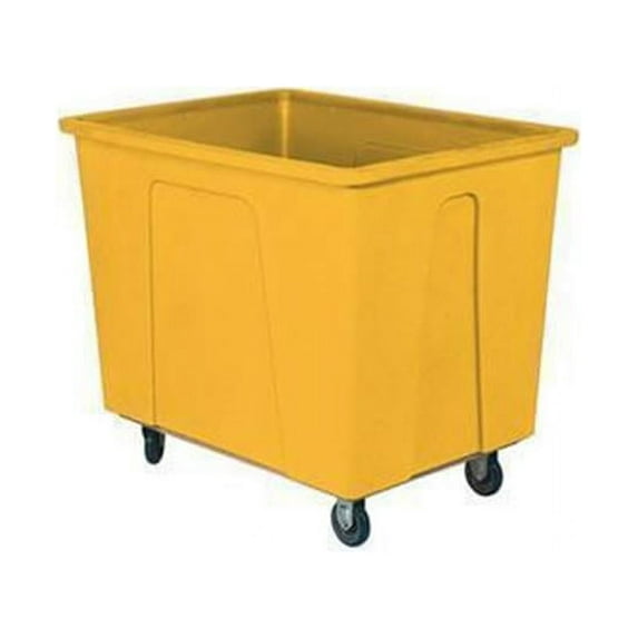 Wesco Industrial 272518 Plastic Box Trucks 16 Bushel Grey 5 in.