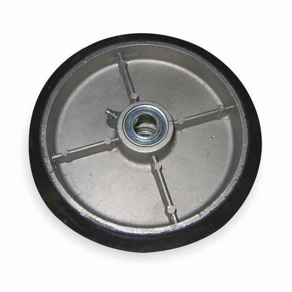 Wesco Wheel,8x2 In,Mold On Rubber 052868
