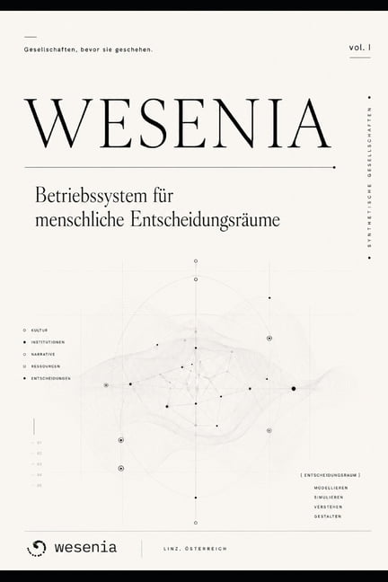Wesenia - KI Betriebssystem fÃ¼r menschliche EntscheidungsrÃ¤ume: Simulation Marketing, Verhaltensintelligenz und die neue, (Paperback)