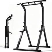 Wesfital Pull Up & Dip Bar Station, Multi-Function Home Gym Strength Training Equipment for Men & Women Muscle Building