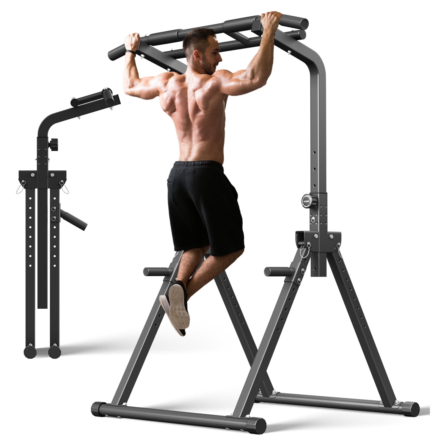 Wesfital Multi-function Gym Stand Pull Up Bar, Adjustable Workout Wesfital Multi-function Gym Stand Pull Up Bar, Adjustable Workout