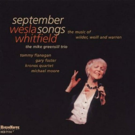 Wesla Whitfield - September Songs: Music Of Wilder, Weill, and Warren - Vocal Jazz - CD
