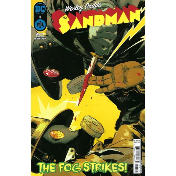 Wesley Dodds: The Sandman #4A VF ; DC Comic Book