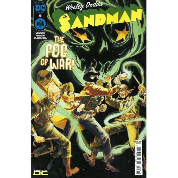 Wesley Dodds: The Sandman #5A VF ; DC Comic Book