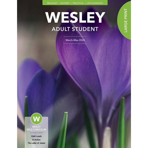 Wesley Spring 2024: Adult Comprehensive Bible Study Student Book Large Print (#3087)