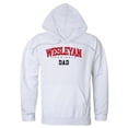 thumbnail image 1 of Wesleyan University Cardinals Dad Hoodie, White - Large, 1 of 1
