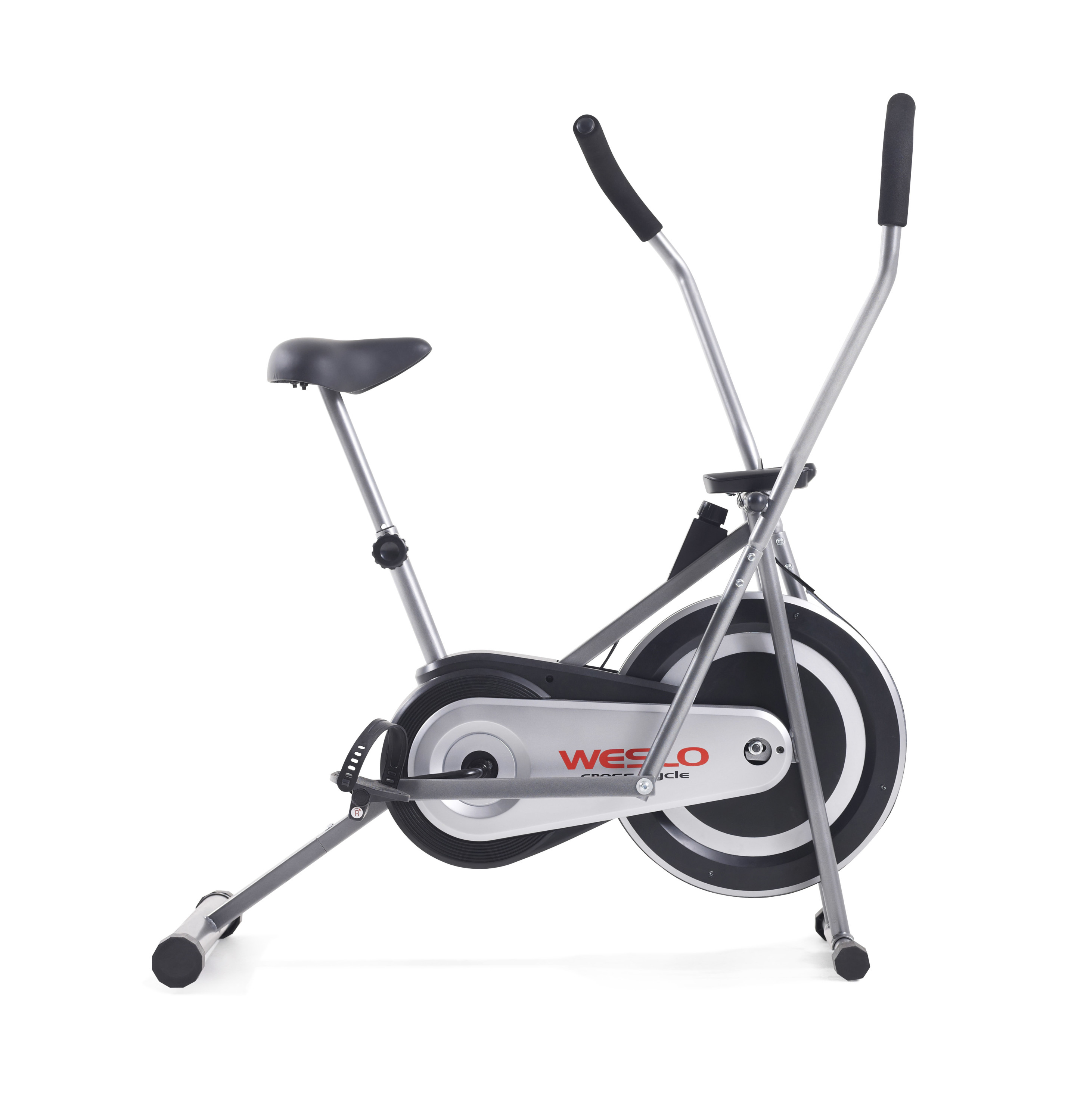 Weslo Cross Cycle Upright Exercise Bike with Inertia-Enhanced Flywheel, 250 Lb. Weight Limit - image 1 of 20