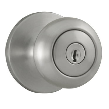 Weslock 00240SNSNFR23 Salem Entry Lock with Adjustable Latch and Full Lip Strike Satin Nickel Finish