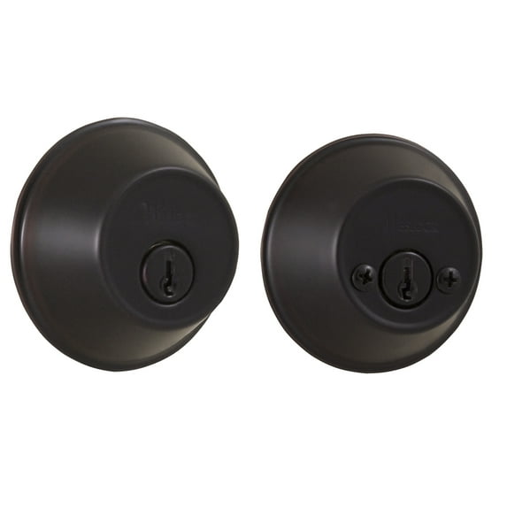 Weslock 00372-1-1SL23 300 Series Double Cylinder Deadbolt with Adjustable Latch and Strikes Oil Rubbed Bronze Finish