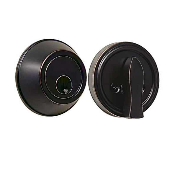 Weslock 00471-1-1SL23 Keyed One Side 471 Single Cylinder Deadbolt, Oil Rubbed Bronze