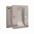 thumbnail image 1 of Weslock 00527xNxN Rectangular Passage Pocket Door Lock with Adjustable Backset and Full Lip Strike Satin Nickel Finish, 1 of 1
