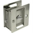 thumbnail image 1 of Weslock 00577xNxN Rectangular Privacy Pocket Door Lock with Adjustable Backset and Full Lip Strike Satin Nickel Finish, 1 of 5