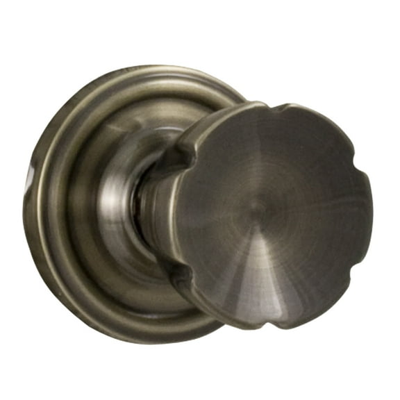 Weslock 00605EA--0020 Eleganti Half Dummy Lock Antique Brass Finish