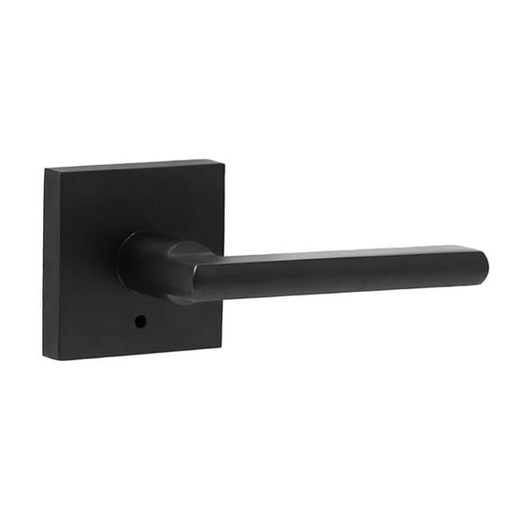 Weslock 007105252SL20 Atlas Bed & Bath Lever, Matte Black