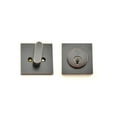 thumbnail image 1 of Weslock 00771-1-1FR22 Square Single Cylinder Deadbolt with Adjustable Latch & Round Corner Full Lip Strike, Oil Rubbed Bronze, 1 of 1