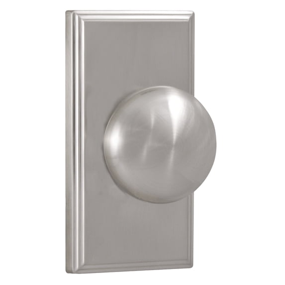 Weslock 03700ininSL20 Impresa Woodward Passage Lock with Adjustable Latch and Full Lip Strike Satin Nickel Finish