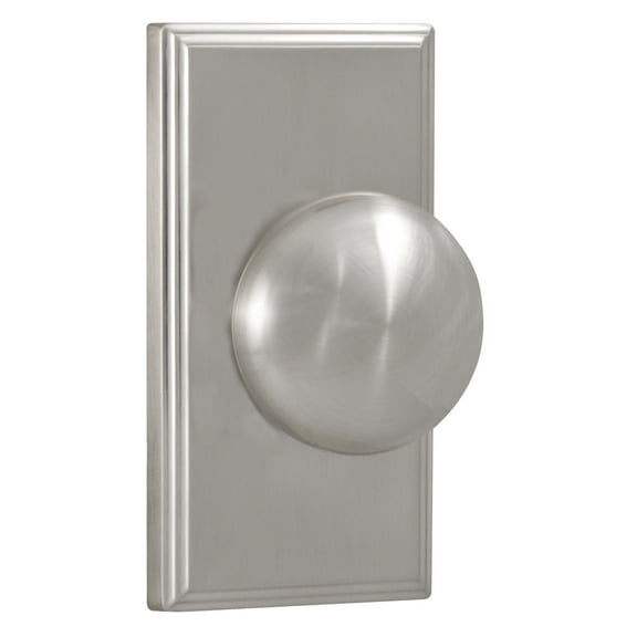 Weslock 03700ininSL20 Impresa Woodward Passage Lock with Adjustable Latch and Full Lip Strike Satin Nickel Finish