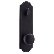 Weslock  Wexford Interconnected Handleset Trim for Stonebriar or Wiltshire with Adjustable Latch & Round Corner Strikes - Oil Rubbed Bronze