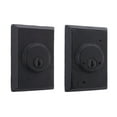 thumbnail image 1 of Weslock 07972-1-1SL23 Square Double Cylinder Deadbolt with Adjustable Latch and Deadbolt Strike Oil Rubbed Bronze Finish, 1 of 1