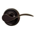 thumbnail image 1 of Weslock L1300--U1SL20 Left Hand Bordeau Interior Single Dual Cylinder Handleset Trim for Lexington or Colonial with Adjustable Latch & Round Corner Strikes, Oil Rubbed Bronze, 1 of 1