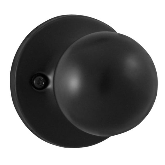 Weslock 205G Hudson Non-Turning One-Sided Dummy Door Knob - Black