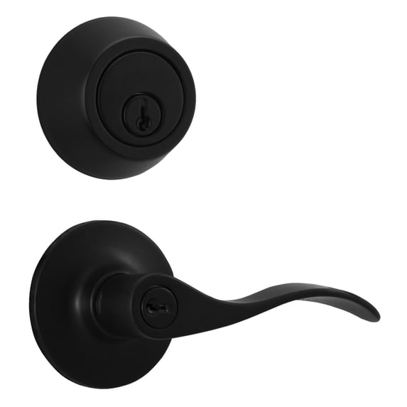 Weslock 02271X2X2FR22 New Haven Single Cylinder Keyed Entry Door Lever Set And Deadbolt