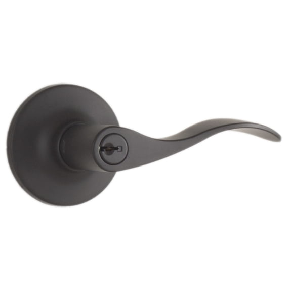 Weslock 00240X2X2FR22 240X New Haven Single Cylinder Keyed Entry Door Lever Set with Round Rose