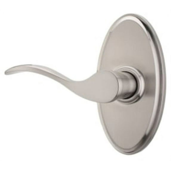 Weslock 2705U-LH Satin Nickel Bordeau Left Handed Single Dummy Door Lever Set