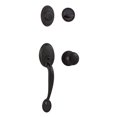 thumbnail image 1 of Weslock 02810-1S1FR2D Hillcrest Single Cylinder Handleset with Salem Trim with Adjustable Latch & Round Corner Strikes, Oil Rubbed Bronze, 1 of 2