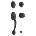 thumbnail image 1 of Weslock 02815-2S20020 Hillcrest Sectional Dummy Handleset - Black, 1 of 2