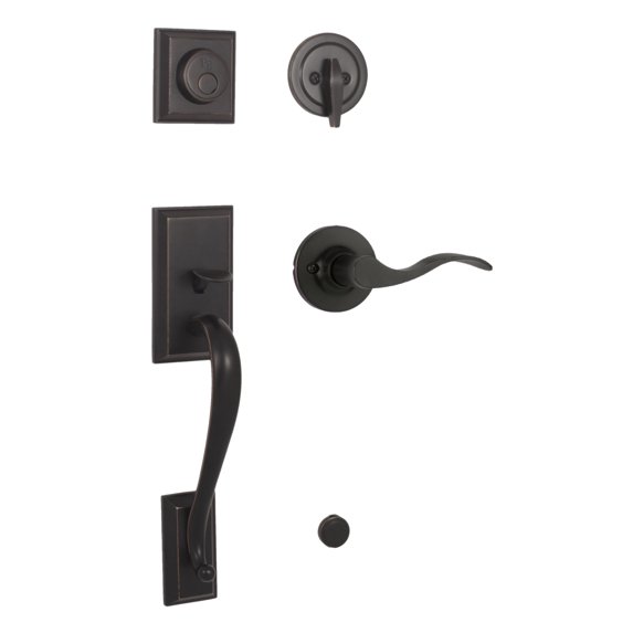 Weslock L2835-1X10020 Mercy Left Handed Sectional Dummy Handleset - Bronze