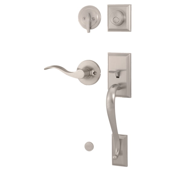 Weslock R2835-NXN0020 Mercy Right Handed Sectional Dummy Handleset - Nickel