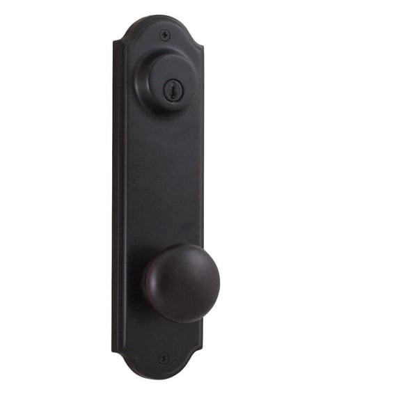 Weslock 6602I Double Cylinder Interior Pack Featuring An Impresa Knob From The Elegance