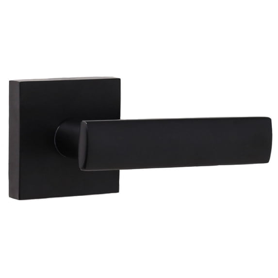 Weslock 007003232FR20 Utica Hall & Closet Lever, Matte Black