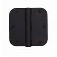 thumbnail image 1 of Weslock 70100X1-002 3.5 x 3.5 x 0.625 in. Radius Hinge, Oil Rubbed Bronze, 1 of 1